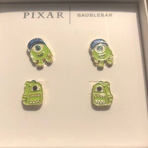 BaubleBar Disney Pixar Monsters Inc. Mike Wazowski Earring Set